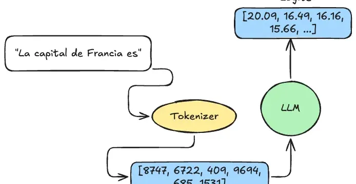 What Happens When an LLM 'Thinks': Tokens, Logits, and Sampling