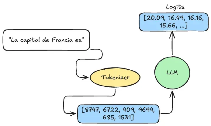 What Happens When an LLM 'Thinks': Tokens, Logits, and Sampling